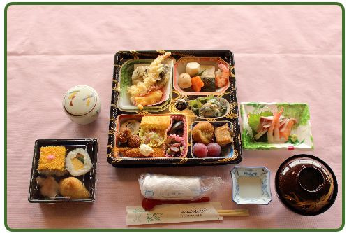 行楽弁当 鉢盛り